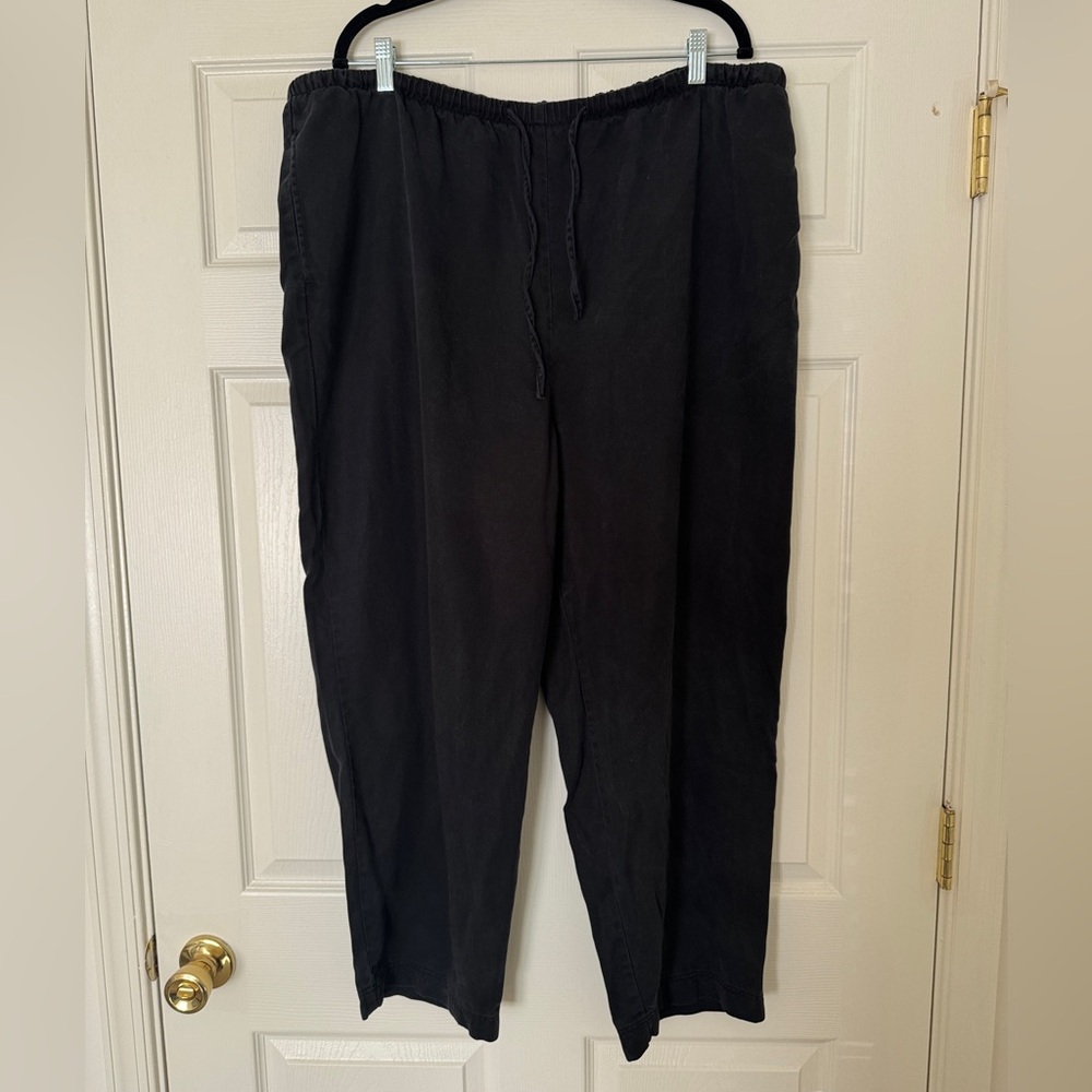 Nordstrom 100% Tencel Black Pants (2X)